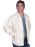 Scully CREAM LAMB MENS JACKET - Scully Leather