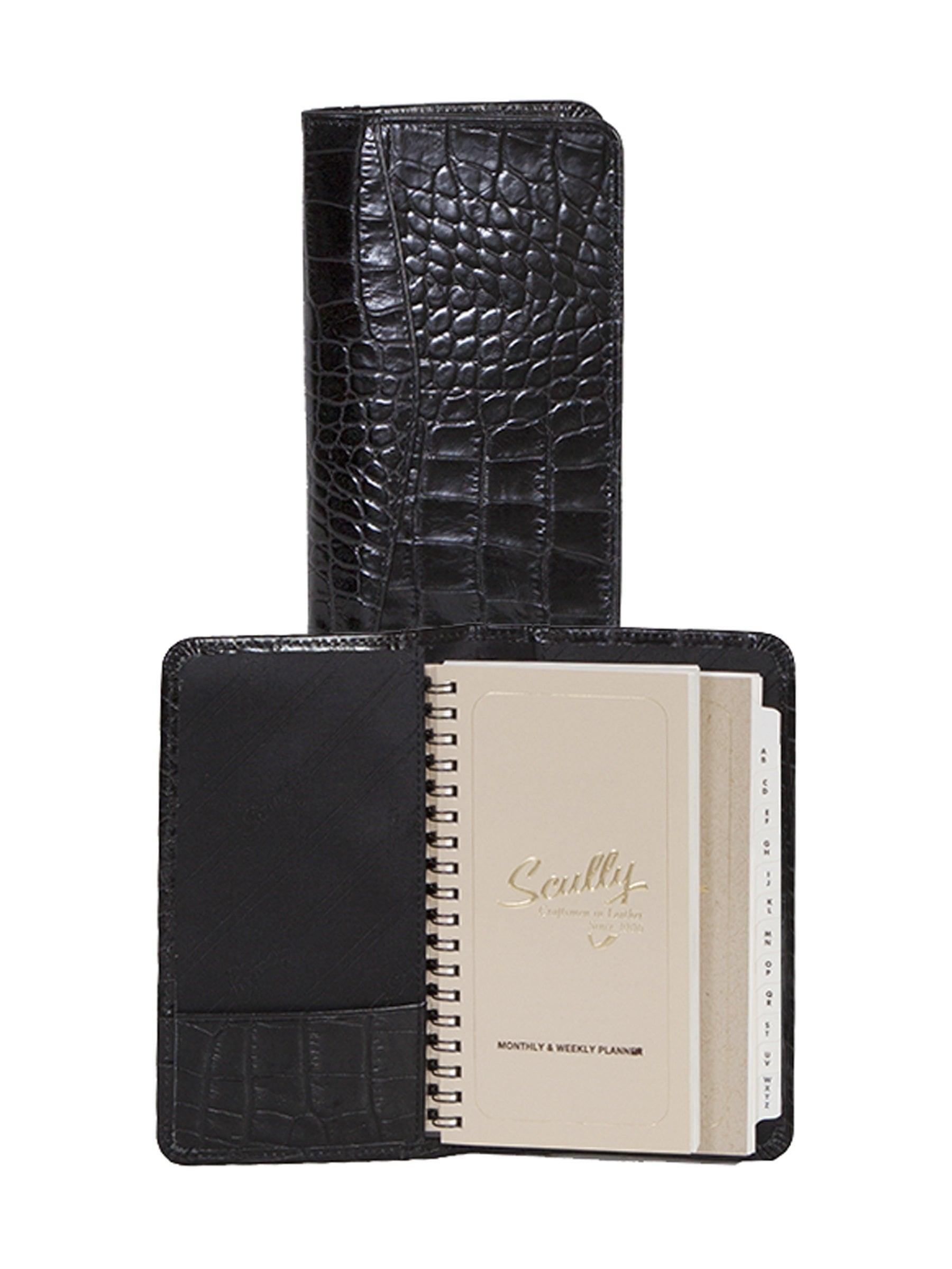 Scully Leather pocket planner - Flyclothing LLC