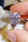 5 Carat Moissanite 925 Sterling Silver Ring - Trendsi - Flyclothing LLC