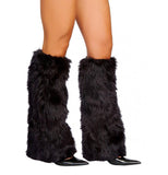 Roma Costume Fur Leg Warmer - Roma Costume