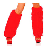 Roma Costume Fur Leg Warmer - Roma Costume