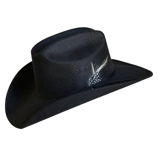 Black Ultra-Felt Western Cowboy Hat - Rockmount Clothing
