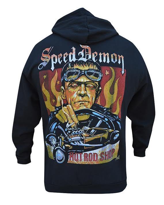 Mike Bell Speed Demon Hoodie - Lowbrow Art Company