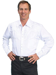 Scully Poly/rayon blend snap front shirt - Scully Leather