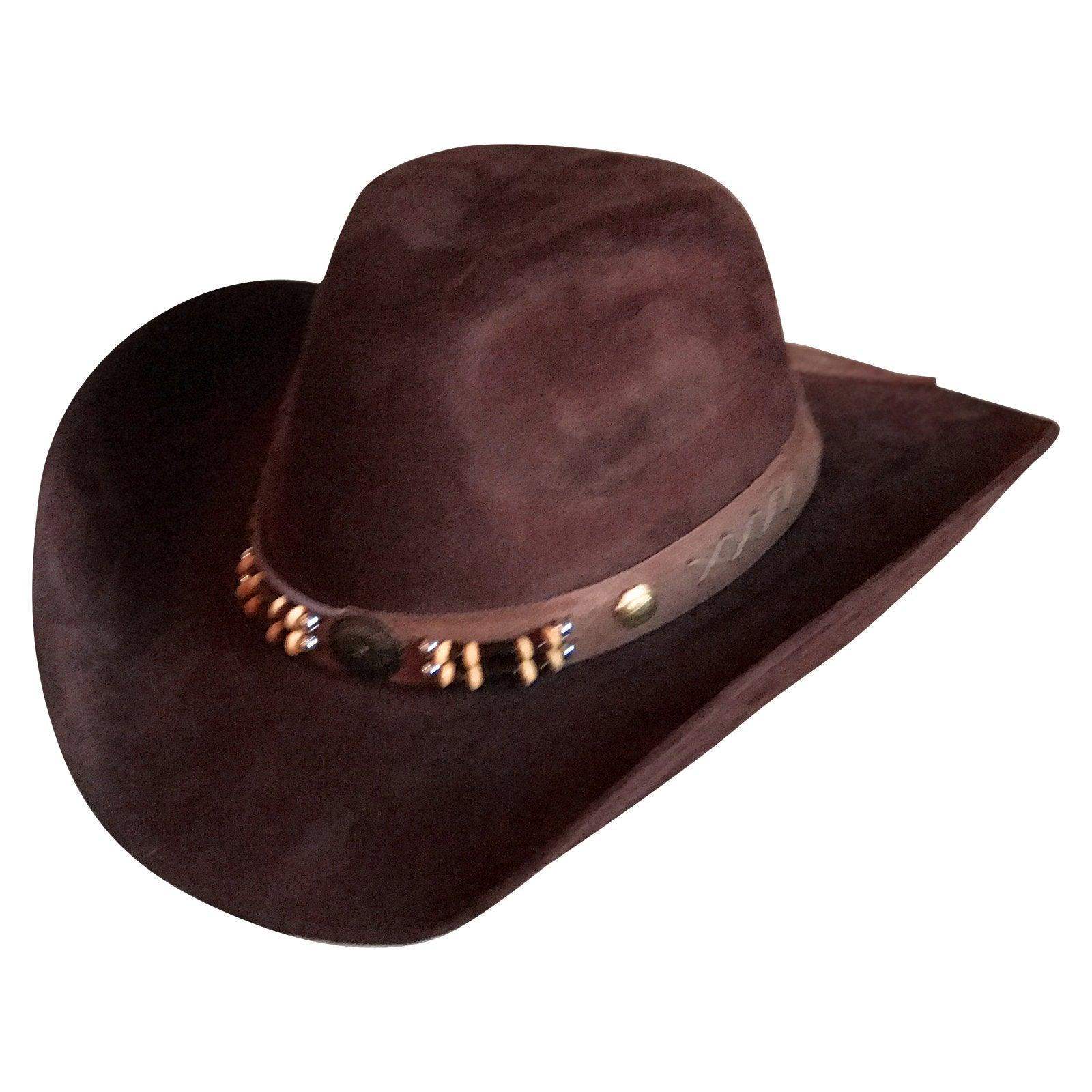 Suede Canyon Western Cowboy Hat in Light Brown - Rockmount Clothing - Flyclothing LLC