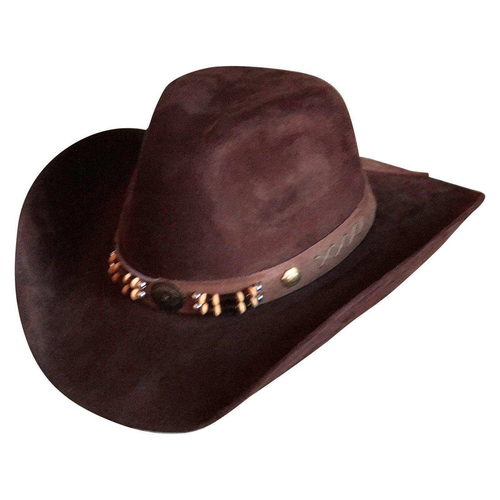 Suede Canyon Western Cowboy Hat in Light Brown - Rockmount Clothing - Flyclothing LLC