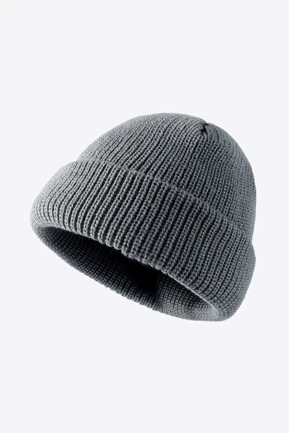 Calling For Winter Rib-Knit Beanie - Trendsi - Flyclothing LLC