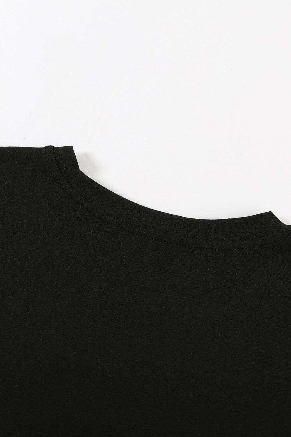 Leopard Print Color Block Short Sleeve T-Shirt - Trendsi - Flyclothing LLC