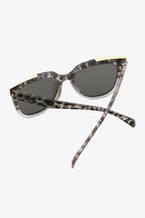 Tortoiseshell Polycarbonate Frame Full Rim Sunglasses - Trendsi - Flyclothing LLC