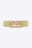 Zinc Alloy Buckle Elastic Wide Belt - Trendsi - Flyclothing LLC
