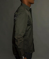 Rebel Spirit Men's Woven Shirt - Rebel Spirit Clothing