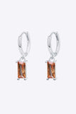 Retro 925 Sterling Silver Cubic Zirconia Drop Earrings - Trendsi - Flyclothing LLC