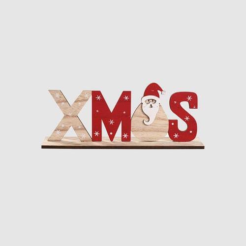 Assorted 2-Piece Christmas Element Ornament - Trendsi