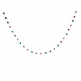 Hand Crafted Felt Pom Pom Garlands: Pink, Lavender, Turquoise - Global Groove Direct