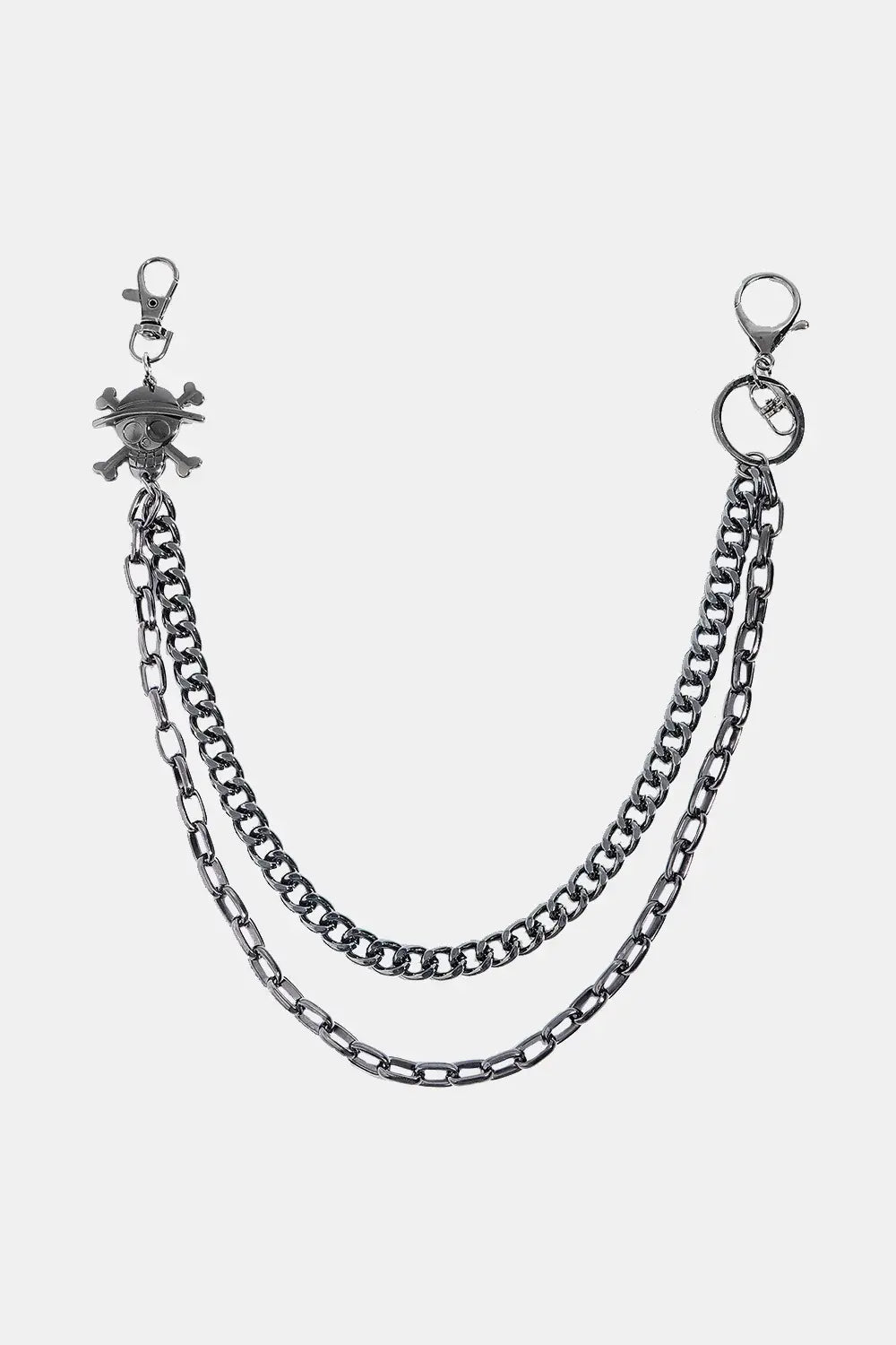 Treasure Point Shape Double Layer Alloy Belt - Trendsi - Flyclothing LLC