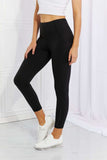 Leggings Depot Full Size Strengthen and Lengthen Reflective Dot Active Leggings - Trendsi - Flyclothing LLC