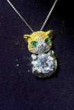 2 Carat Moissanite 925 Sterling Silver Necklace - Trendsi