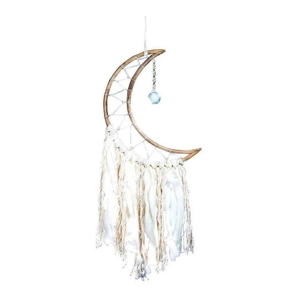 Small Moon Dream Catcher - DZI (Meditation) - DZI (Meditation)