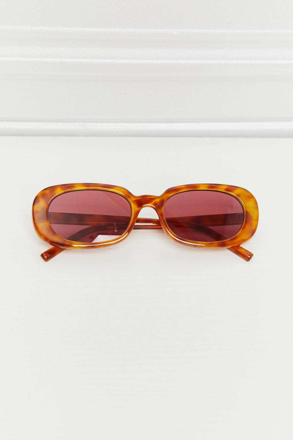 Oval Full Rim Sunglasses - Trendsi - Flyclothing LLC