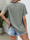 GOD BLESS AMERICA Graphic Short Sleeve Tee - Trendsi - Flyclothing LLC
