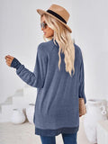 Contrast Mock Neck Long Sleeve T-Shirt - Trendsi