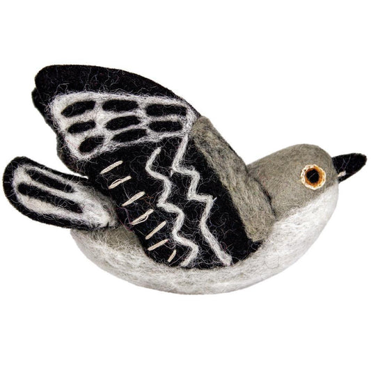 Wild Woolies Felt Bird Garden Ornament - Mockingbird - Wild Woolies (G) - Flyclothing LLC