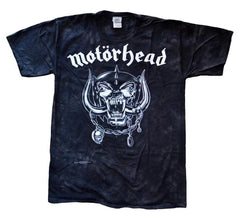 Motorhead Mens Tye-Die England Shirt Black - Motorhead