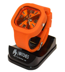 Fly Orgasmic Orange LED Watch - Flyclothing LLC