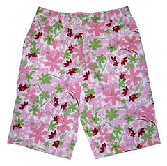 Capri Pink Flower Boardshorts - Flyclothing LLC