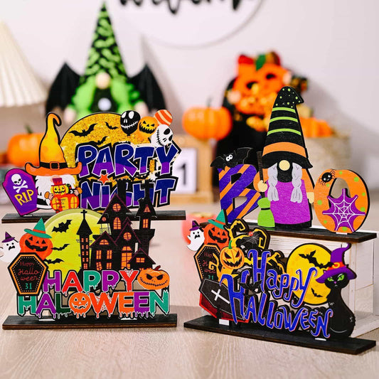 Assorted 2-Piece Halloween Element Ornaments - Trendsi