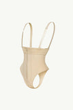 Full Size Adjustable Strap Zip-Up Shaping Bodysuit - Trendsi - Flyclothing LLC