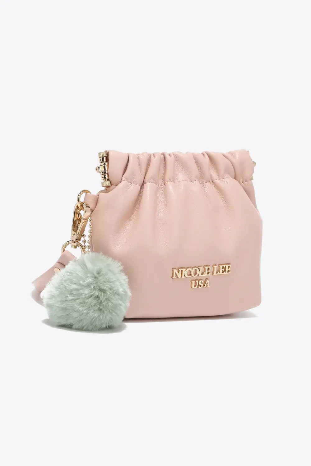 Nicole Lee USA Faux Leather Pouch - Trendsi - Flyclothing LLC
