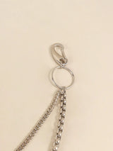 Double-Layered Metal Chain Belt - Trendsi - Flyclothing LLC