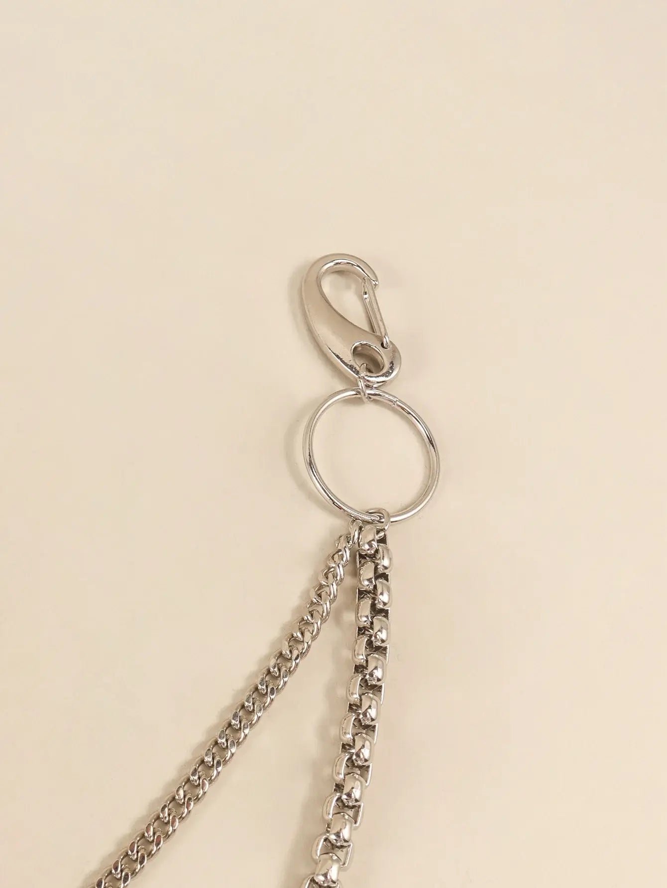 Double-Layered Metal Chain Belt - Trendsi - Flyclothing LLC