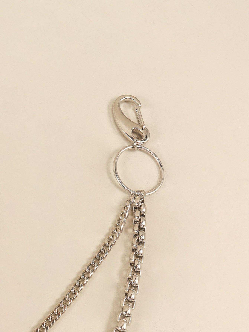 Double-Layered Metal Chain Belt - Trendsi - Flyclothing LLC
