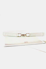 Alloy Buckle Elastic Belt - Trendsi - Flyclothing LLC