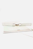 Alloy Buckle Elastic Belt - Trendsi - Flyclothing LLC