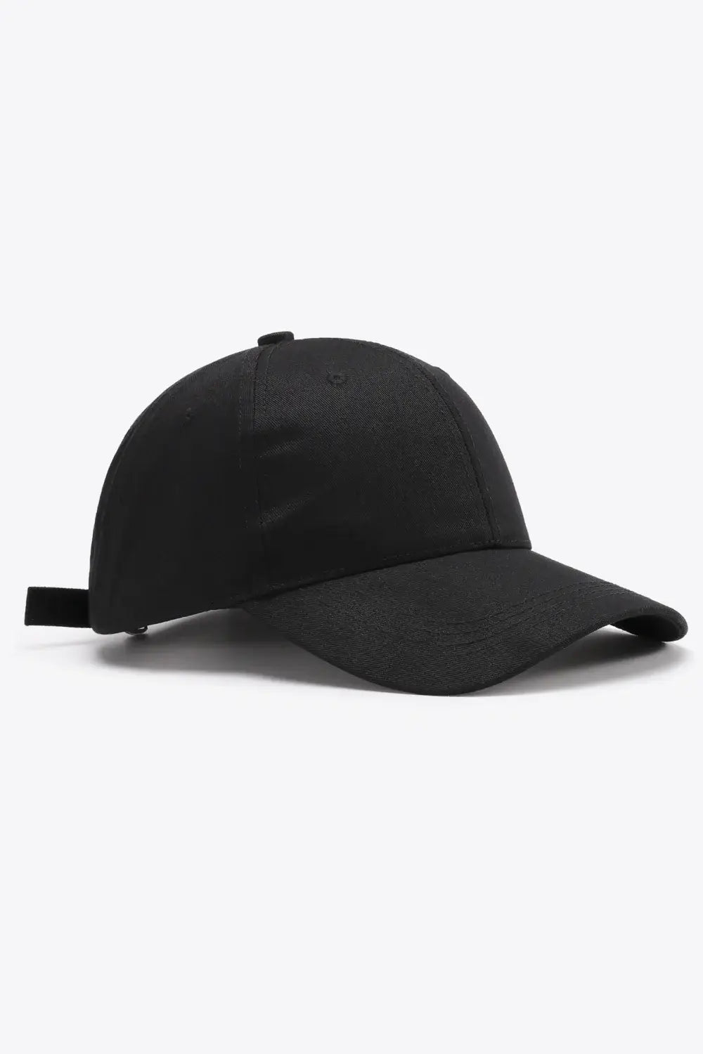 Plain Adjustable Cotton Baseball Cap - Trendsi - Flyclothing LLC