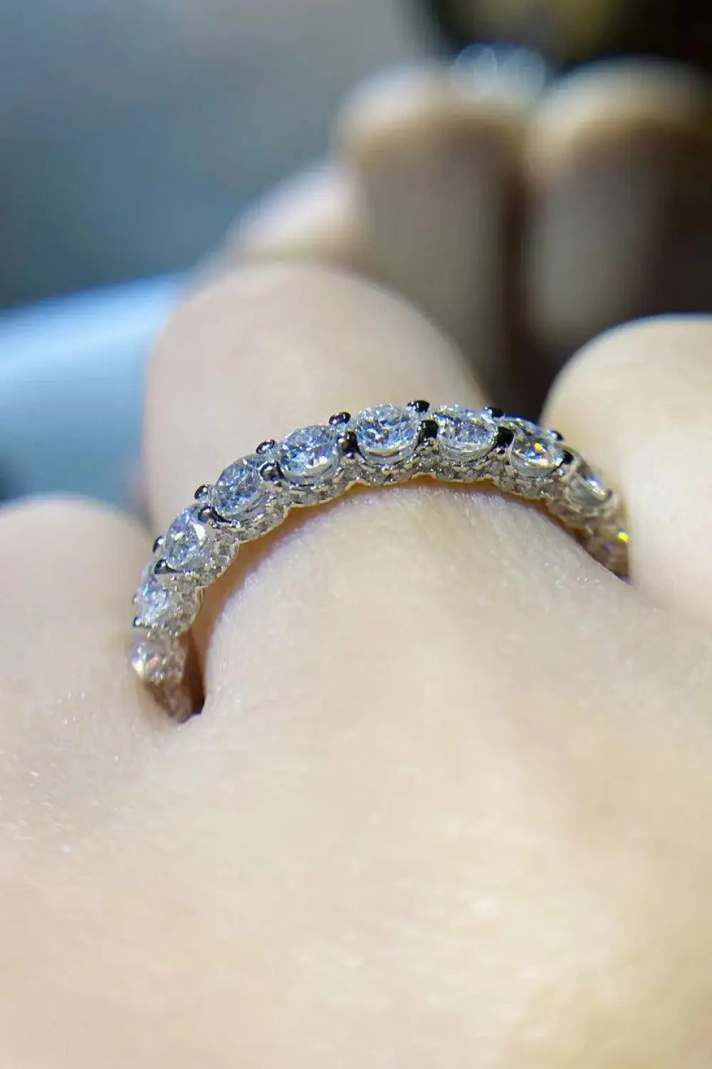 You've Got It 1.5 Carat Moissanite Ring - Trendsi - Flyclothing LLC