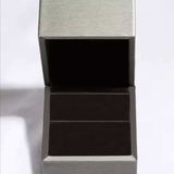 925 Sterling Silver Inlaid Zircon Open Ring - Trendsi - Flyclothing LLC