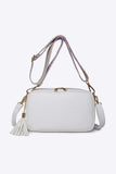 PU Leather Tassel Crossbody Bag - Trendsi - Flyclothing LLC