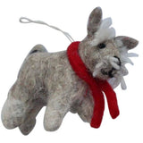 Terrier Felt Ornament - Global Groove (H) - Global Groove (H) - Flyclothing LLC