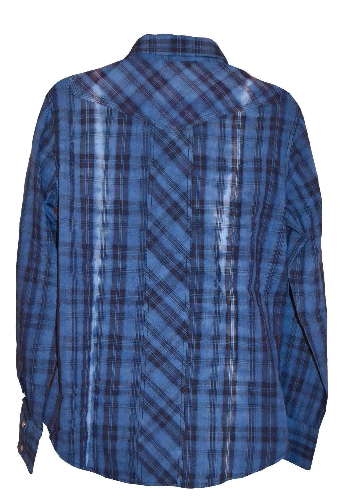 Pop Icon Mixed Plaid Shirt - Pop Icon Clothing