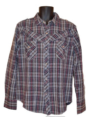 Pop Icon Purple Plaid Button Down Shirt - Pop Icon Clothing