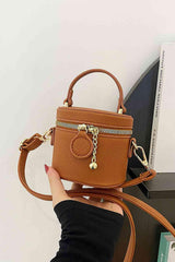 PU Leather Crossbody Bag - Trendsi