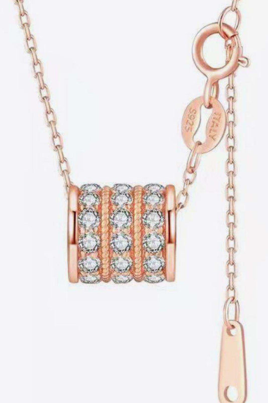 Moissanite 925 Sterling Silver Necklace - Trendsi - Flyclothing LLC