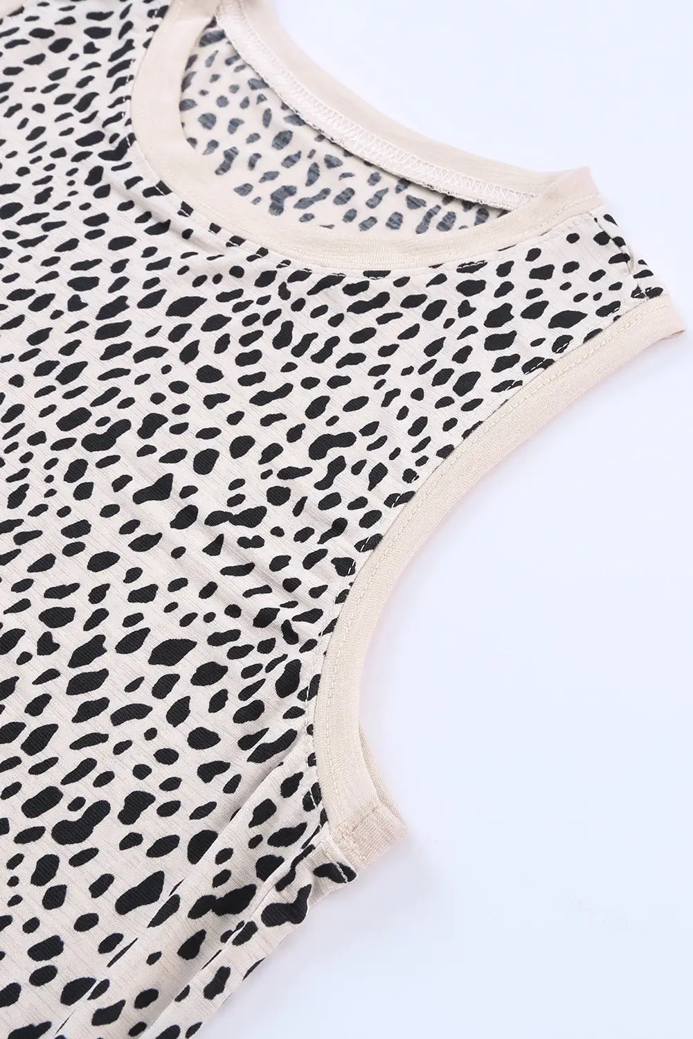 Printed Round Neck Tank - Trendsi - Flyclothing LLC