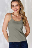 Basic Bae Full Size Round Neck Slim Cami - Trendsi - Flyclothing LLC