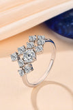 9.27 Carat Moissanite 925 Sterling Silver Ring - Trendsi