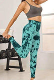 Tie-Dye High Waist Active Leggings - Trendsi - Flyclothing LLC